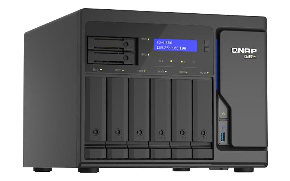 Amazon.co.jp: QNAP(キューナップ) 単体モデル TS-h886 メモリ